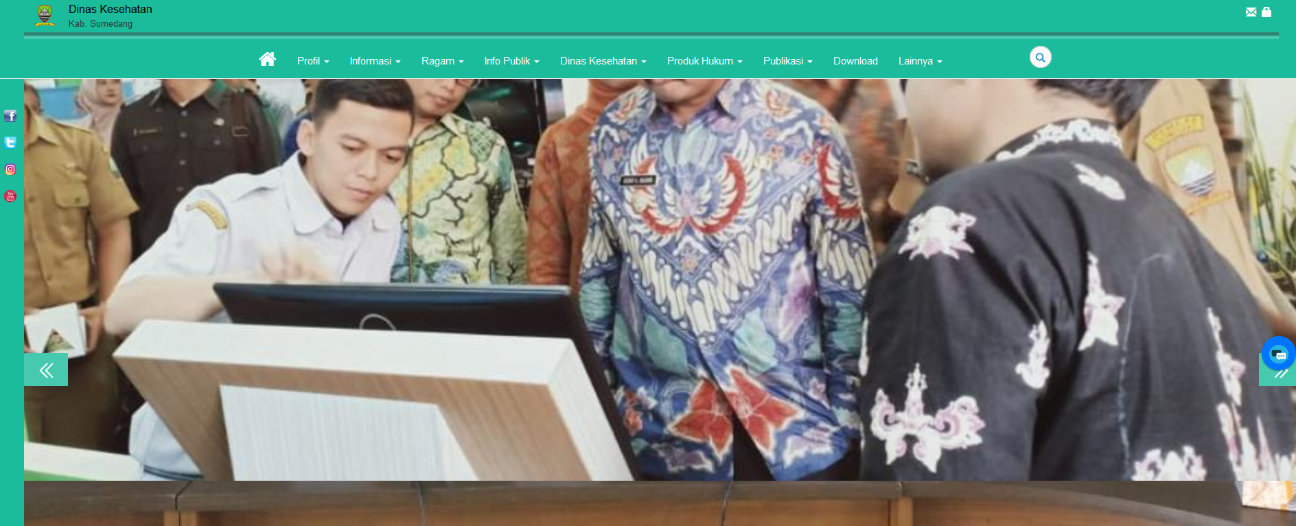 Website Dinkes